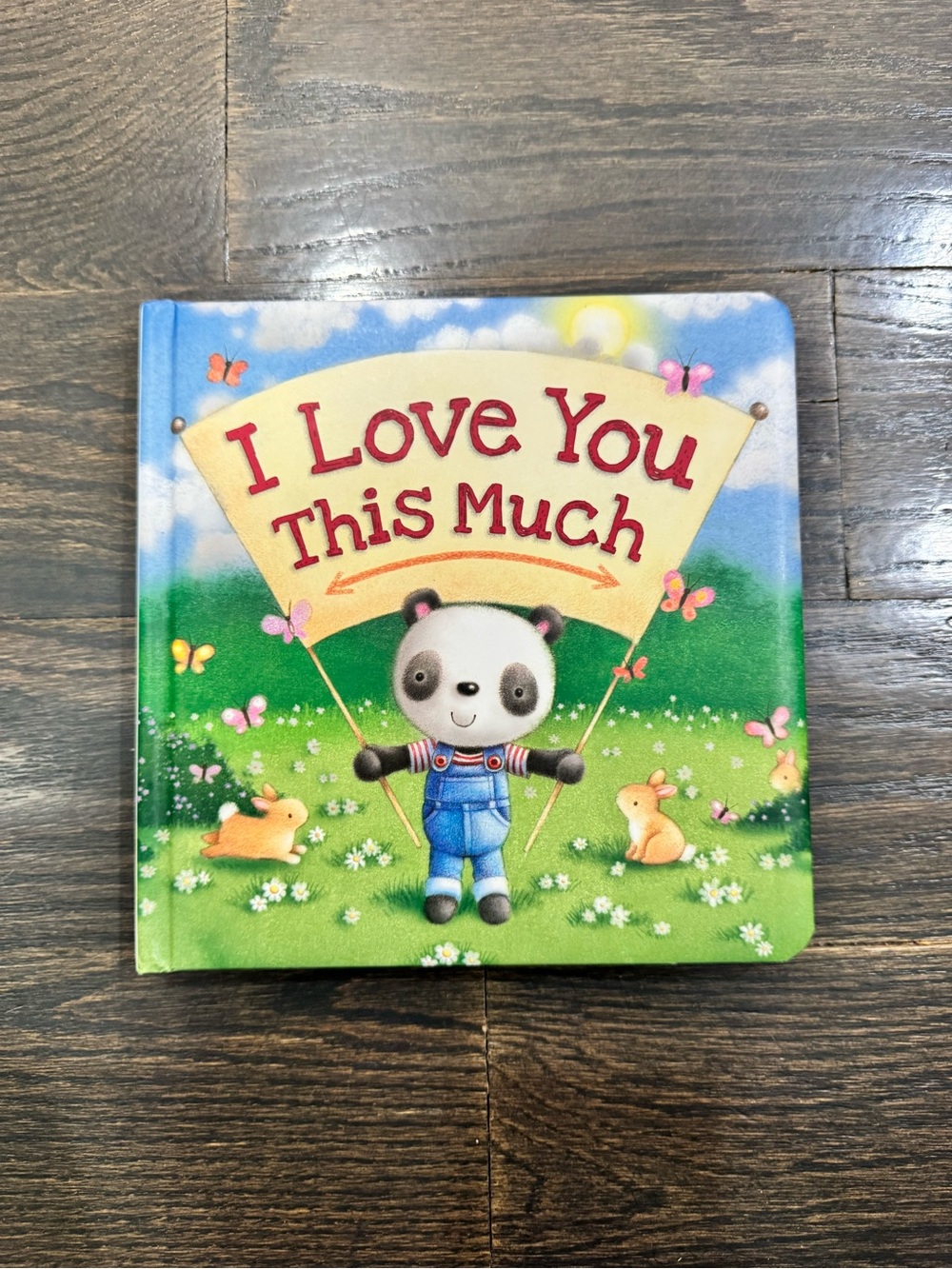 Price is Firm- I Love You This Much Board Book - Colorful Panda Cover